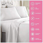 Egyptian Cotton Sateen Sheet Set – Deep Pocket