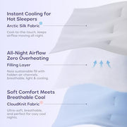 Dual-Sided Cooling Comforter