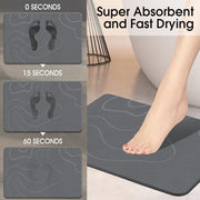 Diatomaceous Earth Stone Bath Mat