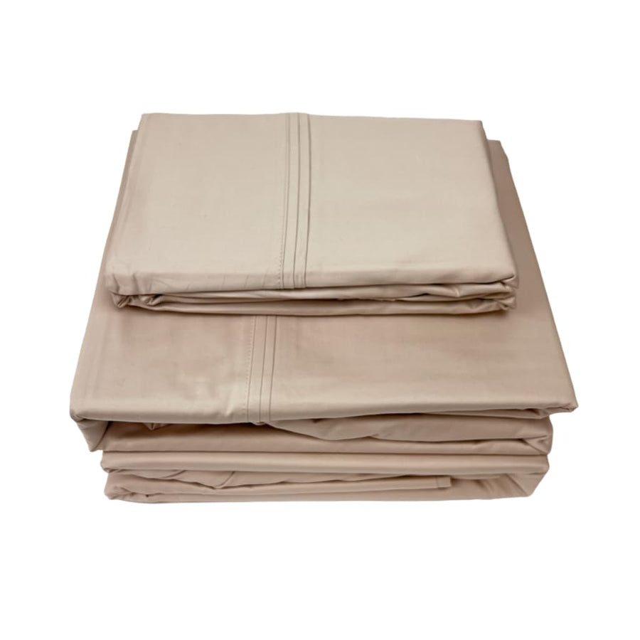 Adjustable Bed Sheet Set – 100% Egyptian Cotton, 500 TC Sateen