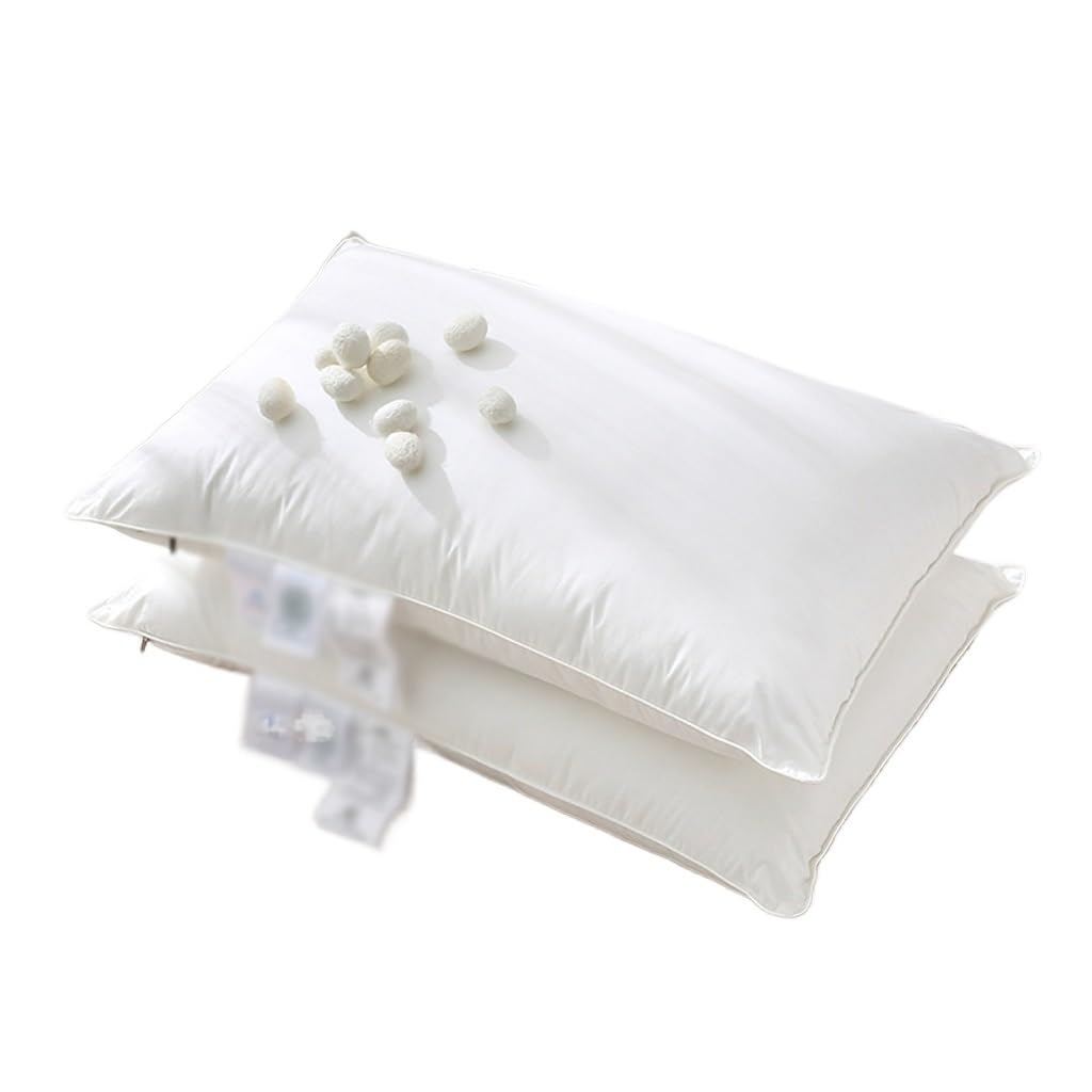 Silk Pillow Silkworm Long Single Adult Soft Four Seasons Middle Pillows Core