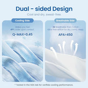 Dual-Sided Cooling Comforter