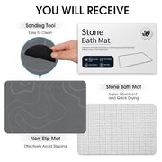 Diatomaceous Earth Stone Bath Mat