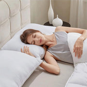 UOHLCX HBJWOV Hotel Bed Pillow Microfiber Slow Rebound Cotton Cover Strong Soft