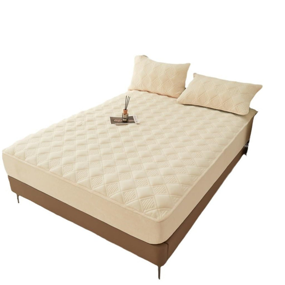 Velvet Thermal Bed Sheet Set