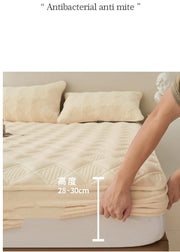 Velvet Thermal Bed Sheet Set