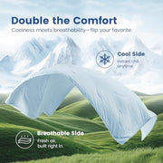 Dual-Sided Cooling Comforter