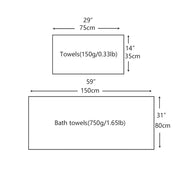 Cotton Bath Towel Set