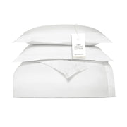 Percale Hemmed Duvet Set