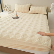 Velvet Thermal Bed Sheet Set