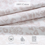 Cotton Percale Sheet Set – King