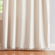 Pom Pom Velvet Curtains
