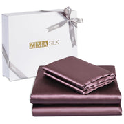 ZIMASILK 100% Mulberry Silk Bedding Sheet Set,All Side 19 Momme Silk