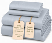 Egyptian Cotton Sateen Sheet Set – Deep Pocket