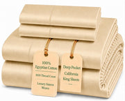 Egyptian Cotton Sateen Sheet Set – Deep Pocket