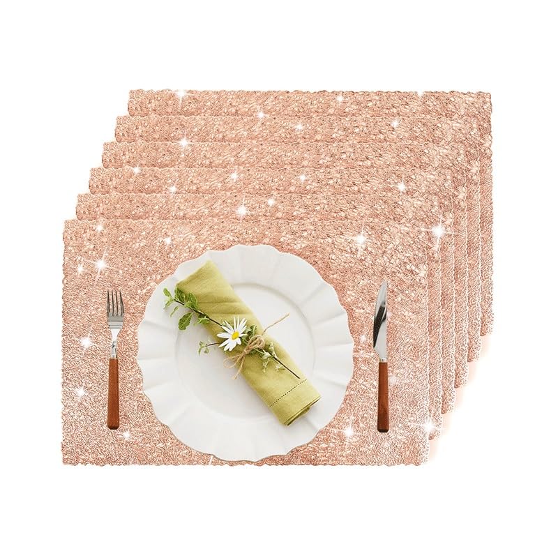 Gold Foil Placemat Set