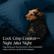 Brooklinen Luxury Percale Duvet Cover (Extra-Long Corner Ties and Button Closure)