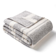 Reversible Plush Throw Blanket