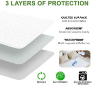 Washable Waterproof Bed Pad