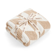 Reversible Plush Throw Blanket