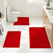 Chenille Bathroom Rug Set