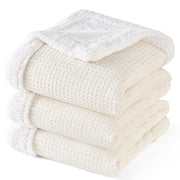 Waffle Sherpa Fleece Blanket