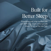 Cotton Percale Sheet Set