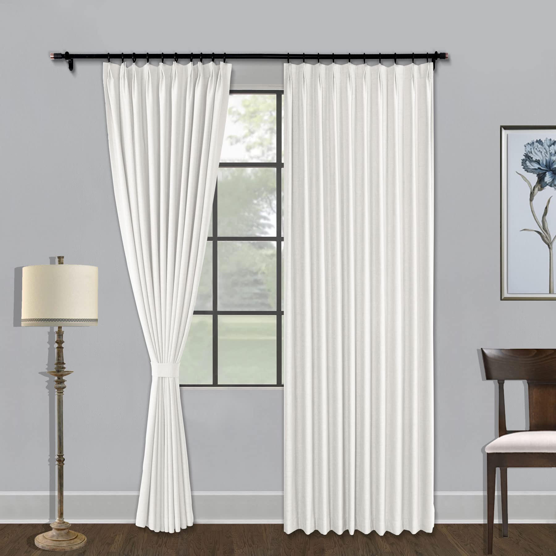 Linen Blackout Curtains