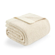 Reversible Plush Throw Blanket