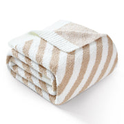 Reversible Plush Throw Blanket