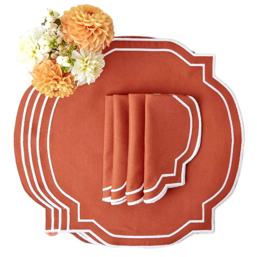 Linen Placemats & Napkins Set