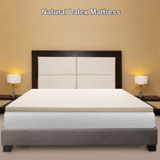 Natural Latex Mattress Topper with Cotton Cover