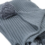 Cotton Knit Throw Blanket