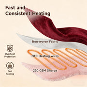 Electric Heated Throw Blanket
