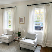 Faux Linen Blackout Curtains