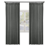 Faux Linen Blackout Curtains