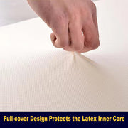 Natural Latex Mattress Topper with Cotton Cover