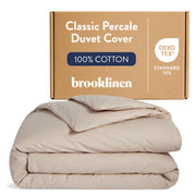 Brooklinen Luxury Percale Duvet Cover (Extra-Long Corner Ties and Button Closure)