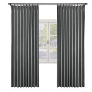 Faux Linen Blackout Curtains