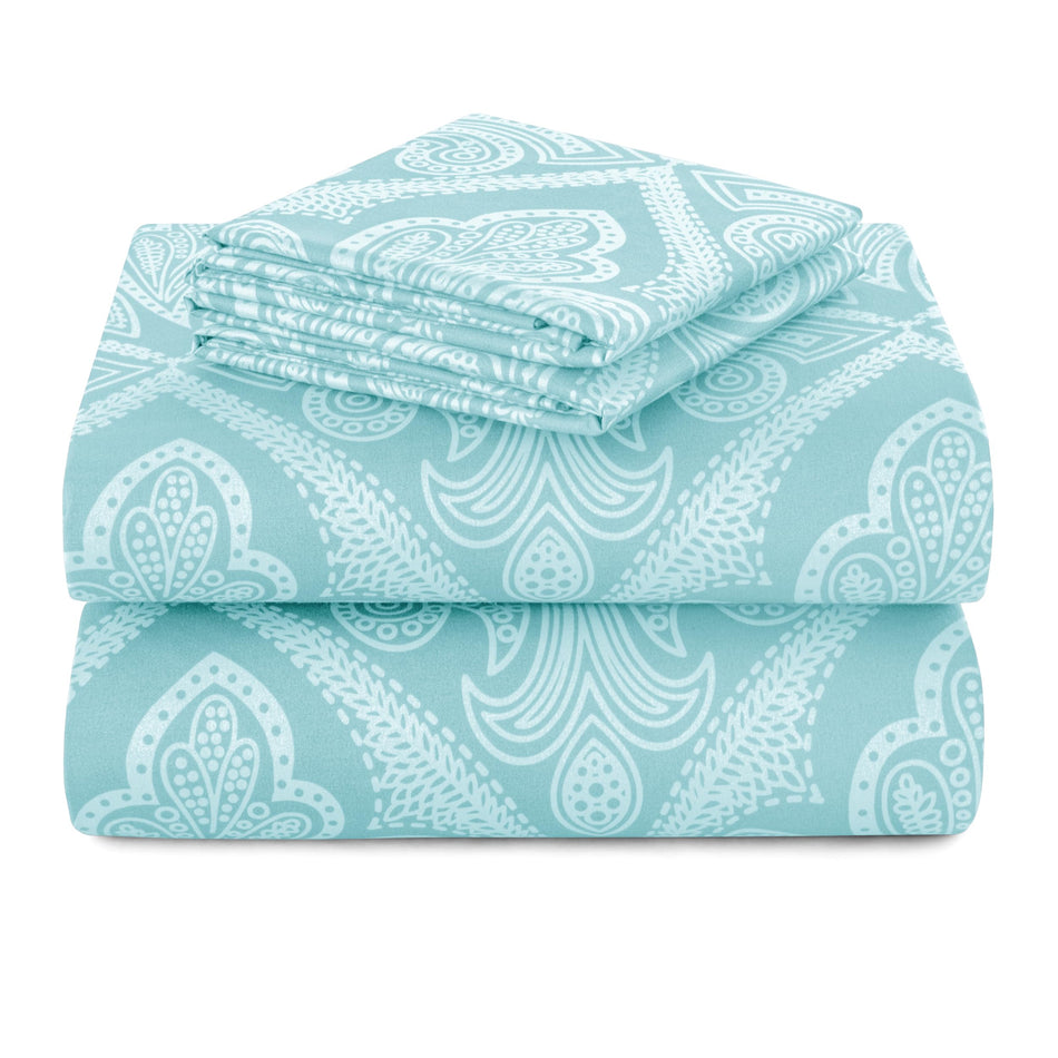 Paisley Microfiber Sheet Set