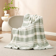 Reversible Plush Throw Blanket