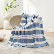 Reversible Plush Throw Blanket