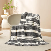 Reversible Plush Throw Blanket