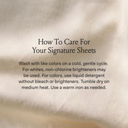 BOLL & BRANCH Signature Hemmed Sheet Set