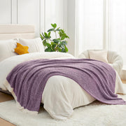 Reversible Plush Throw Blanket