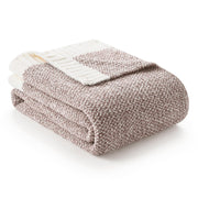 Reversible Plush Throw Blanket