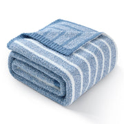 Reversible Plush Throw Blanket