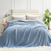 Reversible Plush Throw Blanket