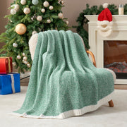 Reversible Plush Throw Blanket