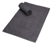 GLAMBURG 2Pk High End 700 Bath Mat Set